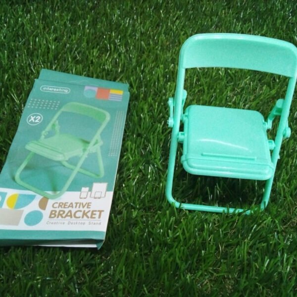 8_a9bd52b1-7a45-4beb-af3b-765988ffdded.jpg 1 Pc Chair Stand With Box As A Mobile Stand For Holding And Supporting Mobile