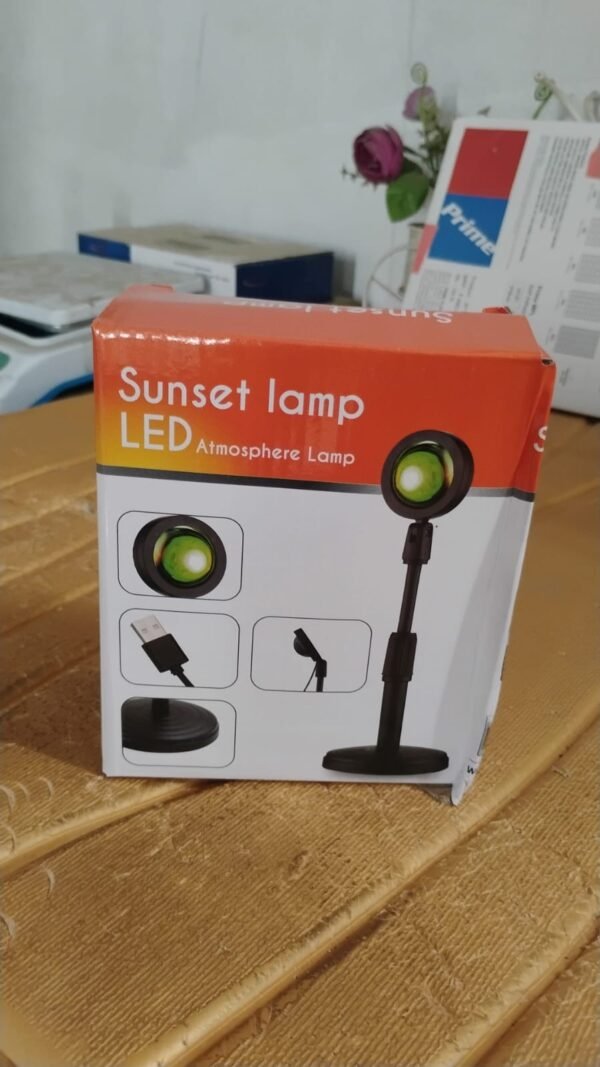 Multi Colors Sunset Lamp, Sunset Projection Lamp LED Night Lights