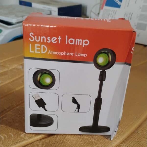 Multi Colors Sunset Lamp, Sunset Projection Lamp LED Night Lights