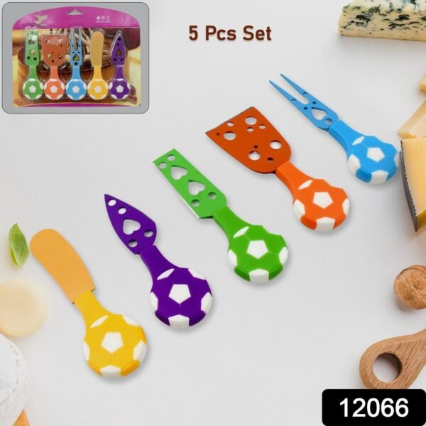 8ca91ef0-ea63-4669-8cea-f68d4a0c3825.jpg Football Soccer Cheese Knife Set (5 Pcs Set)