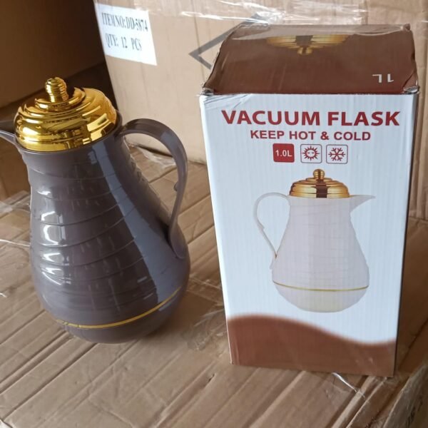 Insulated Tea Kettle Hot and Cold Premium Tea Kettle 1Ltr Kettle | Easy to Carry | Leak Proof | Tea Jug | Coffee Jug | Water Jug | Hot Beverages