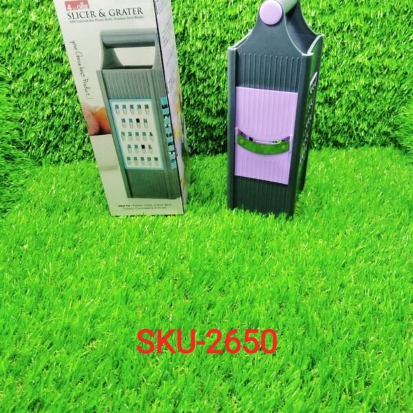 4 In 1 Plastic Vegetable And Fruit Grater And Slicer For Kitchen