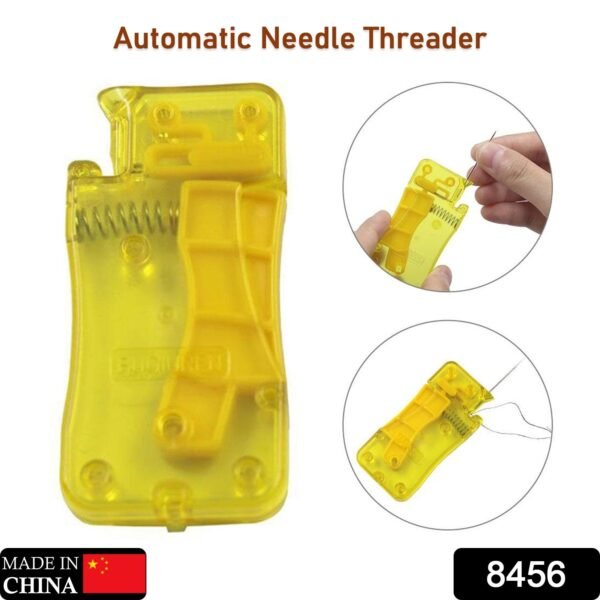 8e5206f9-fa1e-4229-8369-2a0373014400.jpg Needle Threader Stylish Comfortable Grip Automatic Threader for Home 1 Pc