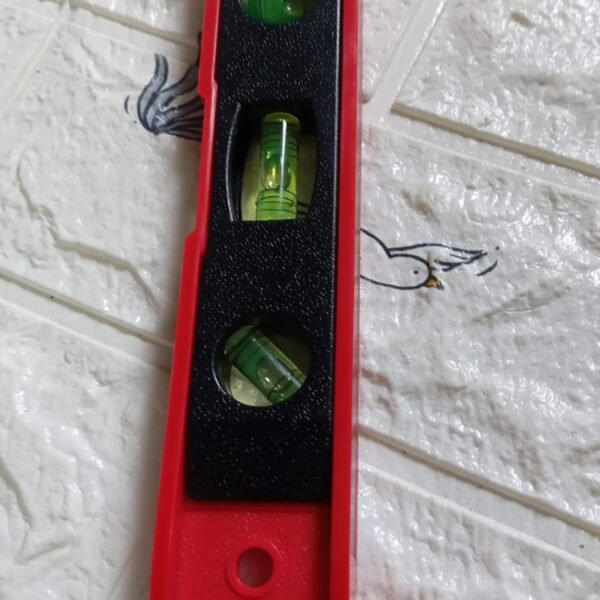 3 Bubble Mini Spirit Level Plastic Torpedo Carpenter's Spirit Level Measurement tools