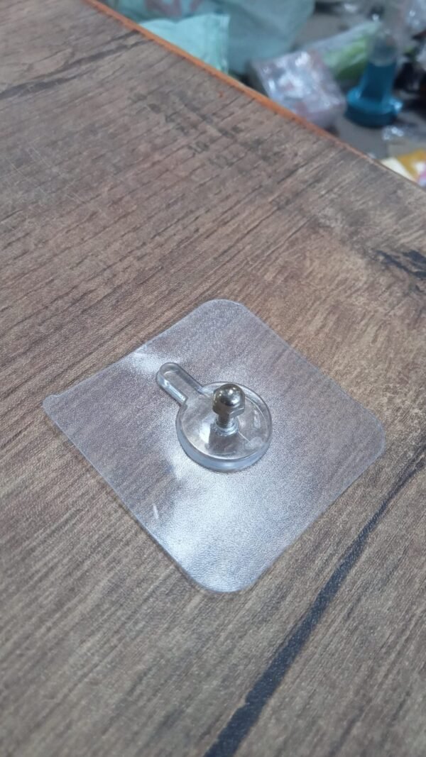 Adhesive Screw Wall Hook for Home & Office Hanging