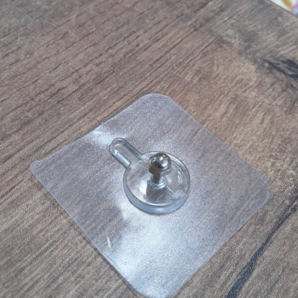 Adhesive Screw Wall Hook for Home & Office Hanging