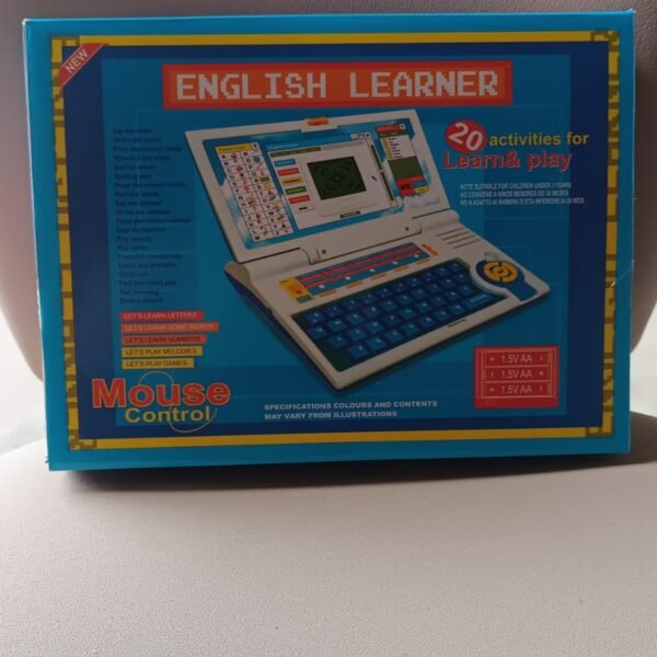 English Learner Educational Laptop Toy – 20 Learning Activities