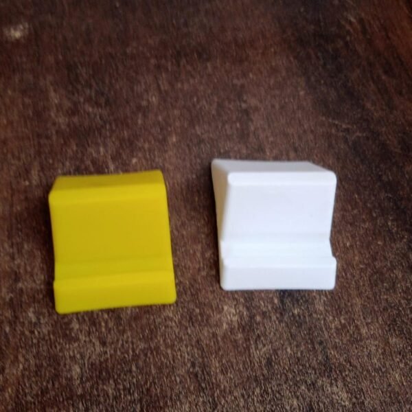 Compact Plastic Mobile Phone Holder Stand (1 Pc & Mix Color)