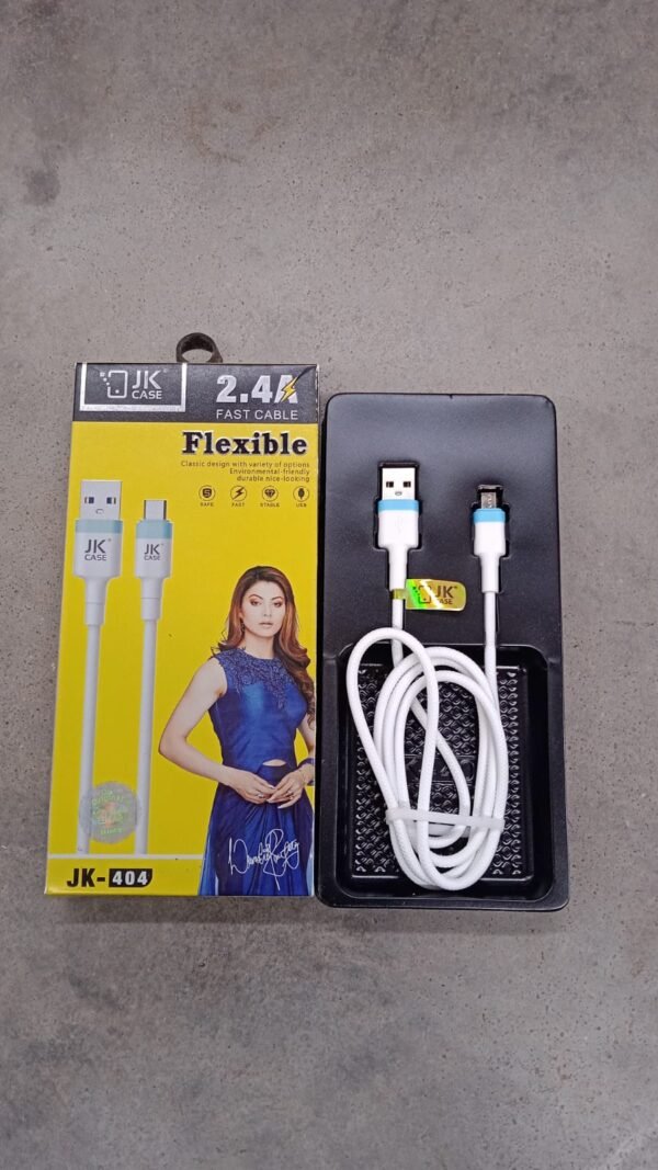 JK 2.4A Fast Charging for android & Data Transfer (1 Pc)