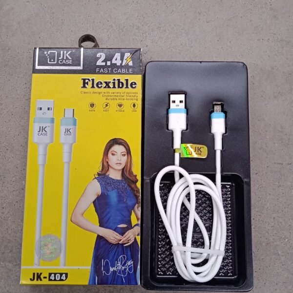 JK 2.4A Fast Charging for android & Data Transfer (1 Pc)