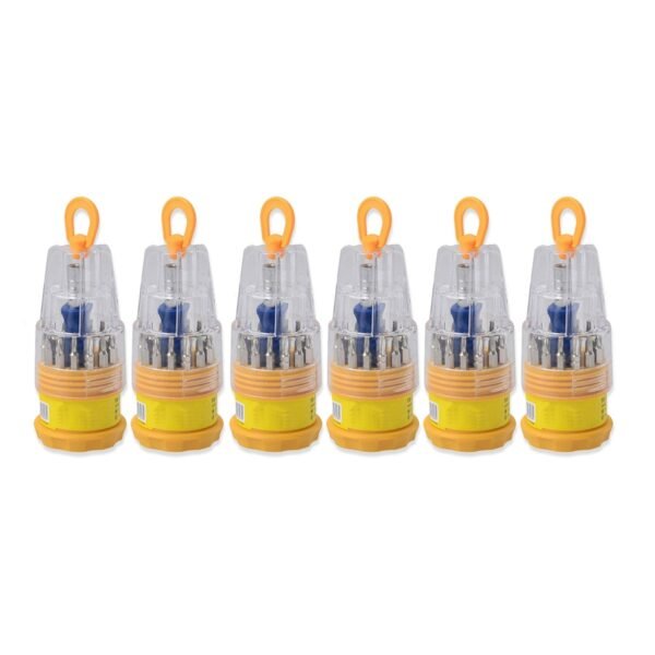 16-in-1 Screwdriver Set with 15 Magnetic Bits – Professional Driver Kit