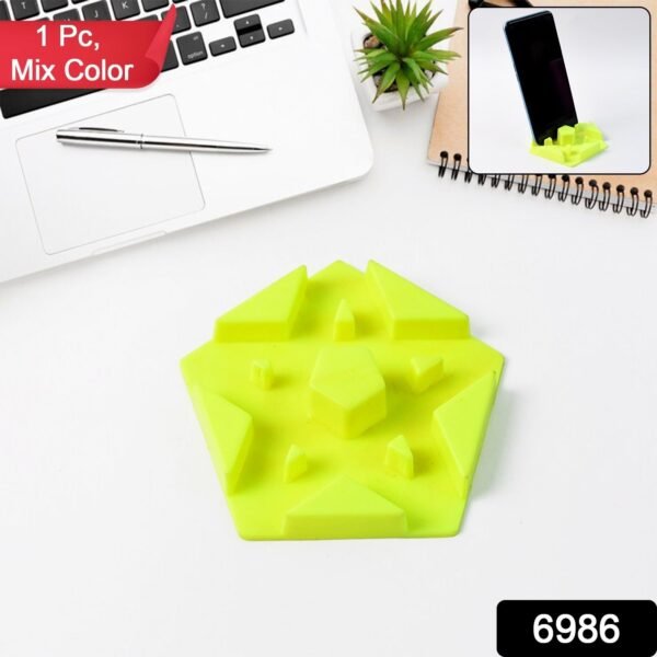Multi-Angle Plastic Mobile Phone Stand Holder (1 pc / mix color)