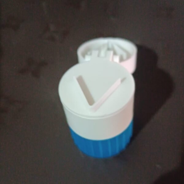 4-in-1 Medicine Cutter, Crusher, Storage Box for Pills