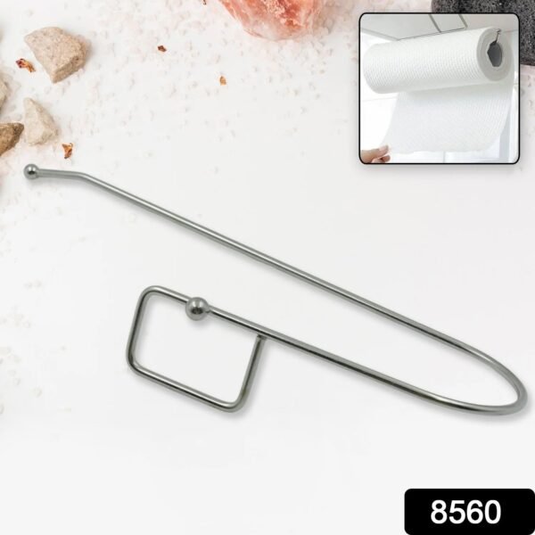 9181730e-bb19-413b-b01f-9e5b5418937d.jpg Stainless Steel Adhesive Paper Roll Holder Tissue (1 pc)