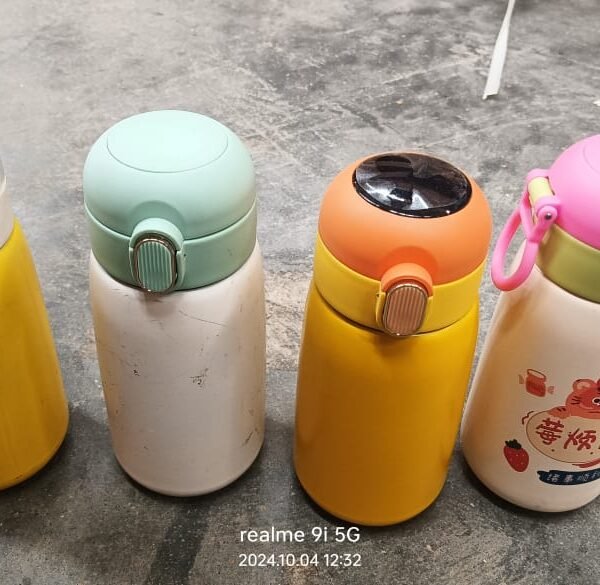 Duck Stainless Steel Water Bottle (1 Pc / Mix Design)