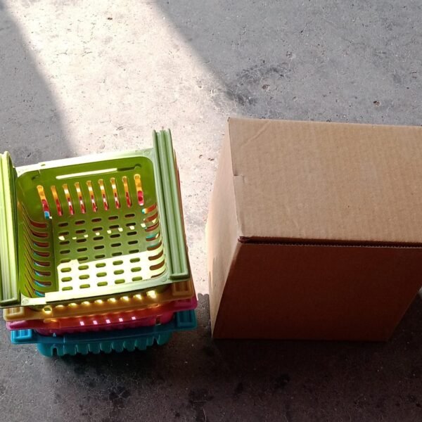 Fridge Organizer Drawer - Adjustable Fridge Storage Basket ( 4pc Set )