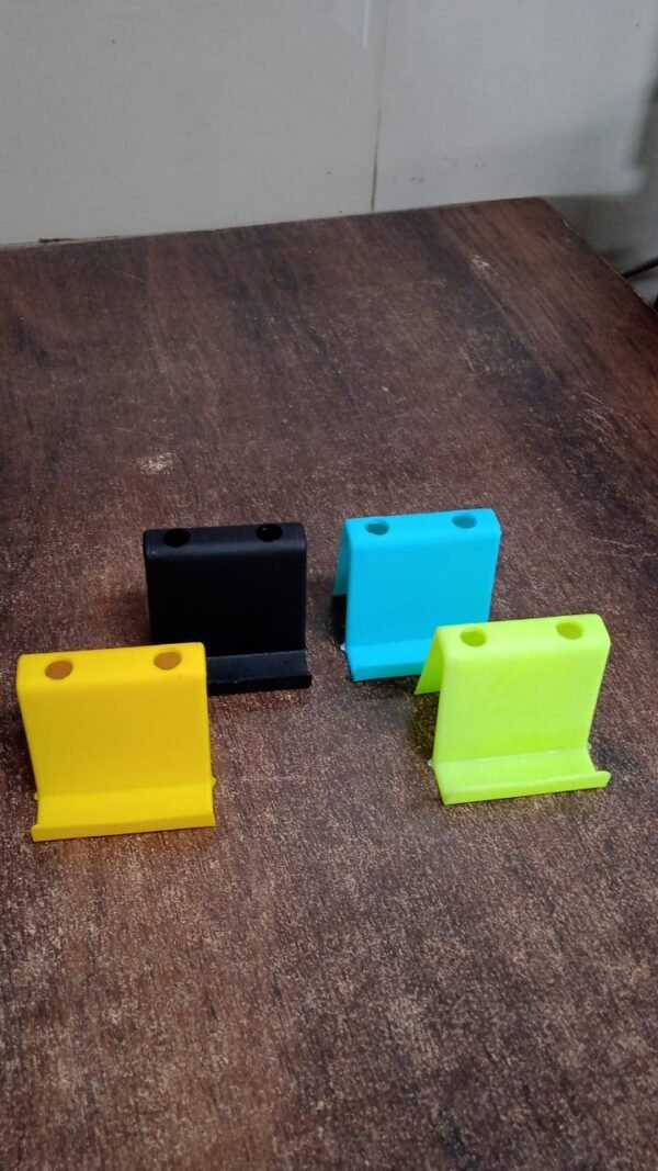 91ee27e8-2b28-498d-92cd-606f23c2f2a9.jpg Multifunctional Plastic Mobile Phone Stand & Pen Holder (1 Pc & mix color)