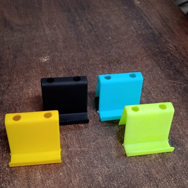 91ee27e8-2b28-498d-92cd-606f23c2f2a9.jpg Multifunctional Plastic Mobile Phone Stand & Pen Holder (1 Pc & mix color)