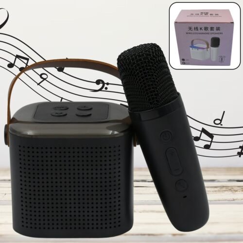 927234ff-8482-42e6-812b-4daead60d4e6.jpg Wireless Speaker Microphone Set with RGB Light – Portable Karaoke