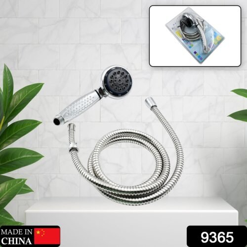 Shower Head with Stainless Steel Hose – High-Pressure Multi-Function Spray