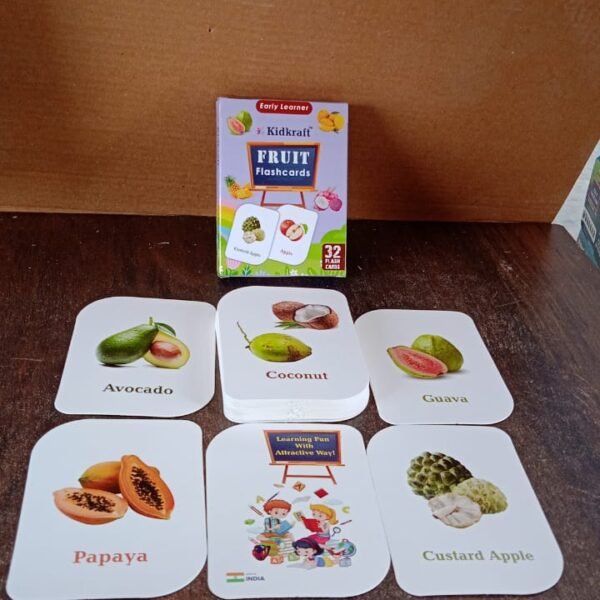 KidKraft Early Learner Educational Flashcards – 32 pcs