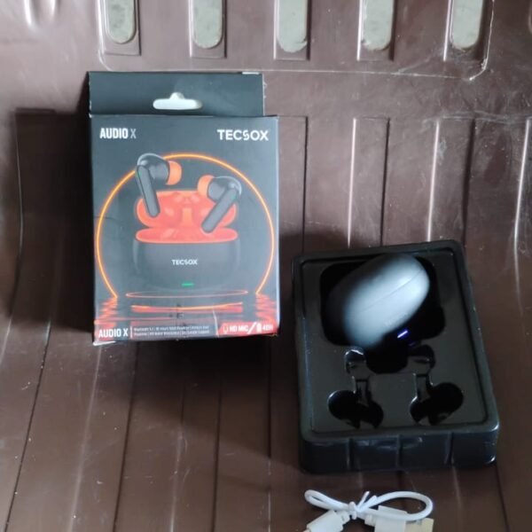 AudioX Bluetooth Earbuds, 40 Hr | Powerful Bass (1 Pc)