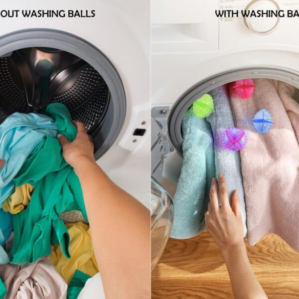 Laundry Washing Ball, Wash Without Detergent (4pcs)