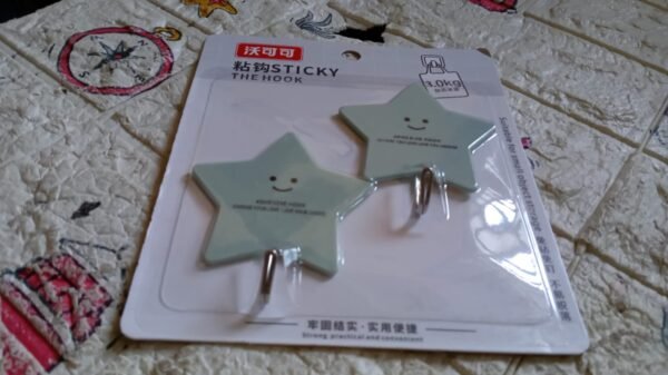 Multipurpose Strong Self-Adhesive Hooks – Heavy Plastic Wall Hooks for Home & Office