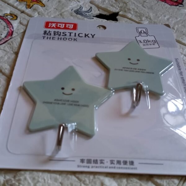 Multipurpose Strong Self-Adhesive Hooks – Heavy Plastic Wall Hooks for Home & Office