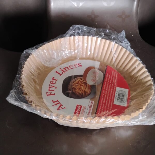 Round Air Fryer Disposable Paper Liner  (50 Pcs Set / 160mmx45mm)