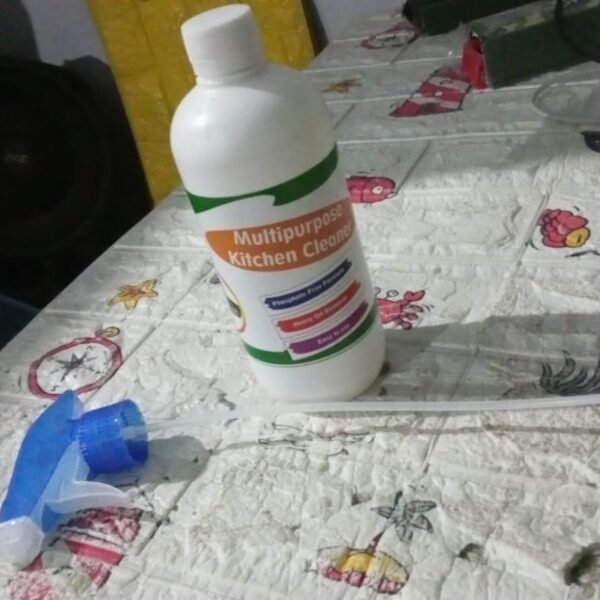 Kitchen Cleaner Spray for Oil & Grease on Stoves (Approx 500ml, Non-toxic)