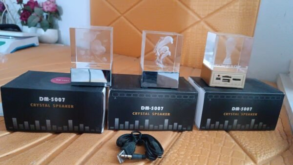 96147b0c-b544-4fdd-a05e-b185c97368a1.jpg 3D Mix Design LED Light Base With Speaker (1 Pc / B Grade)