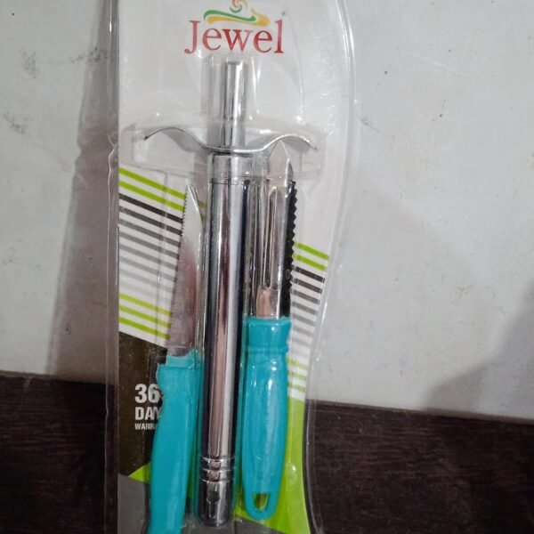 3-in-1 Kitchen Combo with Lighter, Knife and Peeler