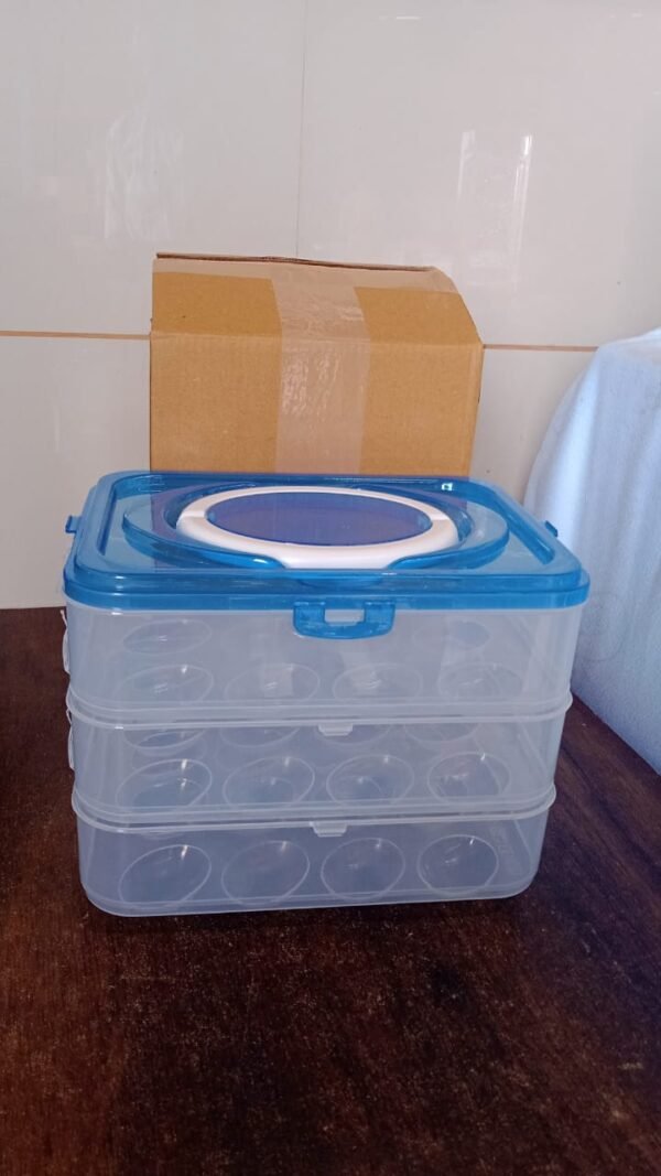 9651e5e0-70b2-4266-98d8-2d0e333f0243.jpg 3-Layer Plastic Refrigerator Egg Storage Box (36 Grid)