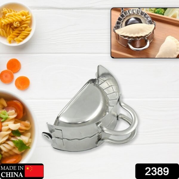 96629069-7f16-41b1-917d-e750dc7ad004.jpg Stainless Steel Dumpling Maker Easy & Reliable Dumplings, Ghughra maker Every Time (1 Pc)