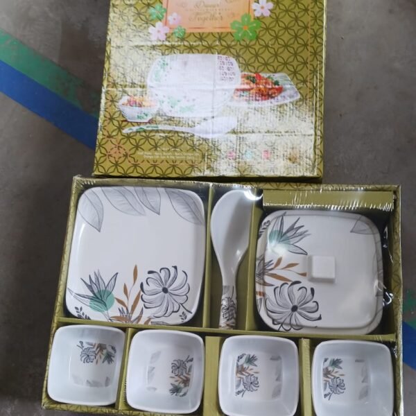 96a8948a-7339-4ae2-994a-d6bd773a1406.jpg Divine lunch Tableware, Dinner Set (11 Pcs Set)