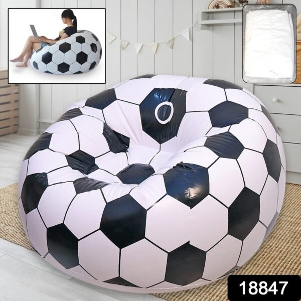 Foldable Cartoon Style Folding Chair Ball Chair Sofa for Adults Kids 110×80 cm