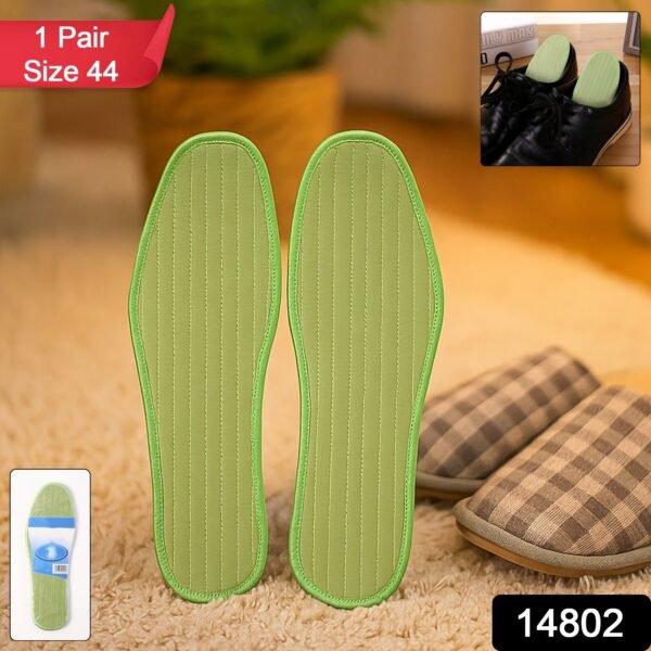 9714802-197Pc-DD_19765_44size_-Av-Sv_9c5e0da3-466e-496d-989b-a1ab69be34ad.jpg Premium Comfort Shoe Insoles for Daily Foot Support Size 44 (1 Pair / Mix Design)