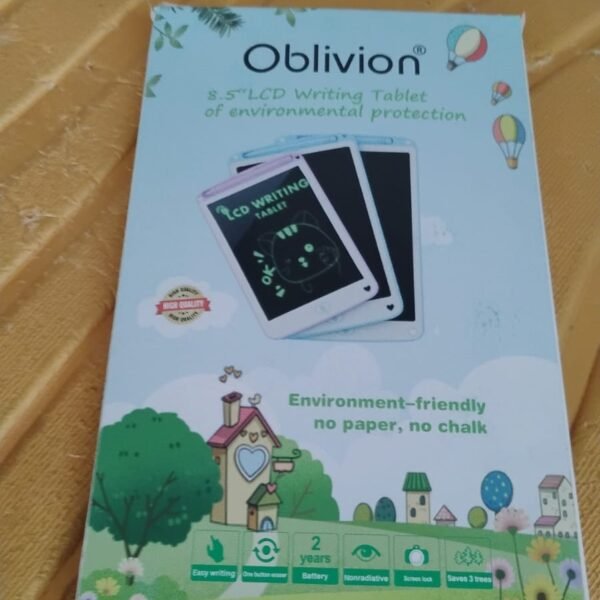 Oblivion LCD Portable Writing Pad / Tablet for Kids - 8.5 Inch