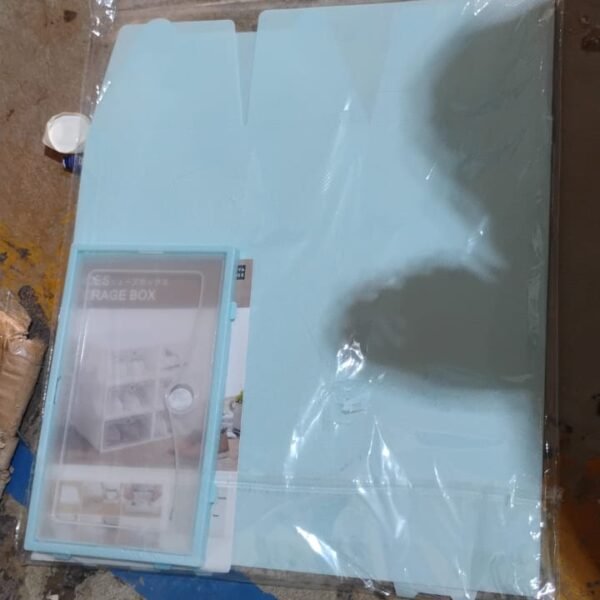 1 Layer Plastic Shoes Storage Box, Stackable Shoe Storage (1 pc / 32x21x12 CM)