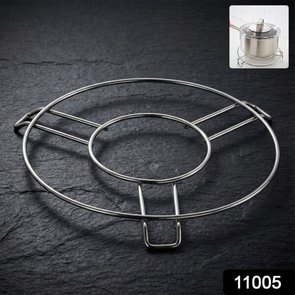 984321bc-7fb9-43c8-b738-e5aafbbe79ca.jpg Stainless Steel Round Table Ring Hot Pot Stand (1 Pc)