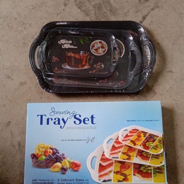 9843ca49-6ab9-4723-880c-cf51fe80fd6f_300cd3c6-8f72-4b98-9626-ca3483ede45d.jpg Serving Tray Set (Pack of 3 Pcs / Multicolor / Mix Size)