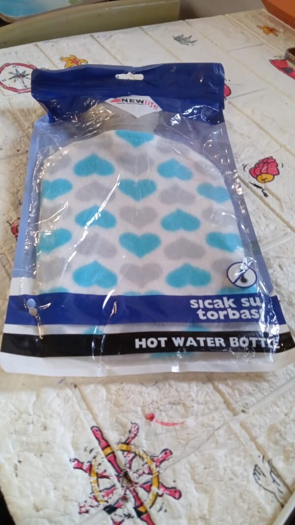 984ab486-0b19-4924-b63f-21f81b46f6fe.jpg Hot Water Bag with Cover for Pain Relief & Cramps, Leak-Proof Therapy Bottle (1 Pc)