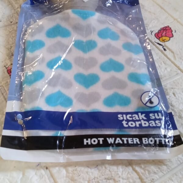 984ab486-0b19-4924-b63f-21f81b46f6fe.jpg Hot Water Bag with Cover for Pain Relief & Cramps, Leak-Proof Therapy Bottle (1 Pc)