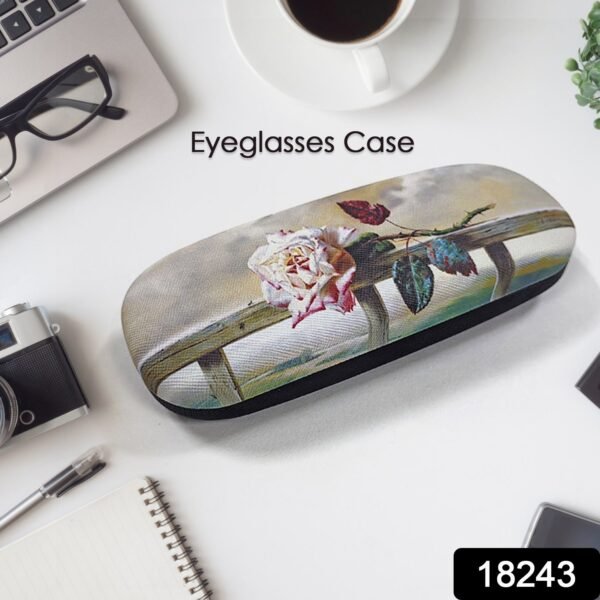 98e6d937-ade2-4101-81a0-10aee75ea01f.jpg Flowers Decorative Glasses Case Eyeglasses Storage Box (1 Pc / Mix color)