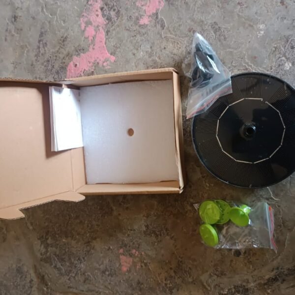 Solar-Powered Garden Fountain Pump 1 Set