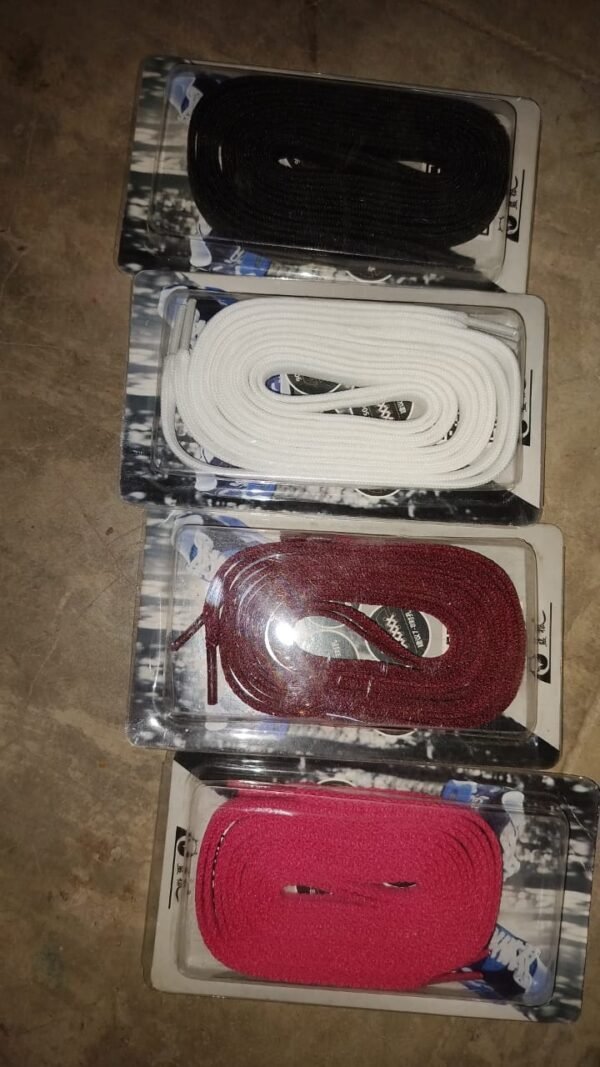 Flat Sports Shoe Laces for Men & Women Sneakers, Boots & Running Shoes (1 Pair)