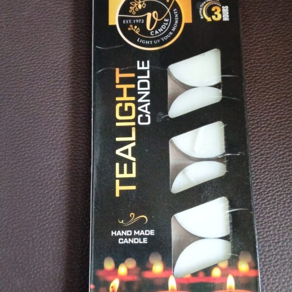 Tealight Candles Set, Smokeless Candles, Diwali (10 Pcs set)