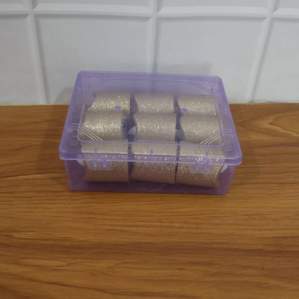 9Lamp-live.jpg Christmas Premium Glitter LED Tealight Candles (9 Pc Set)