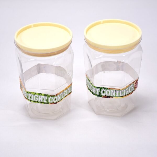 Air Tight Kitchen Storage Container  (Approx - 1100Ml, Set of 2pcs)